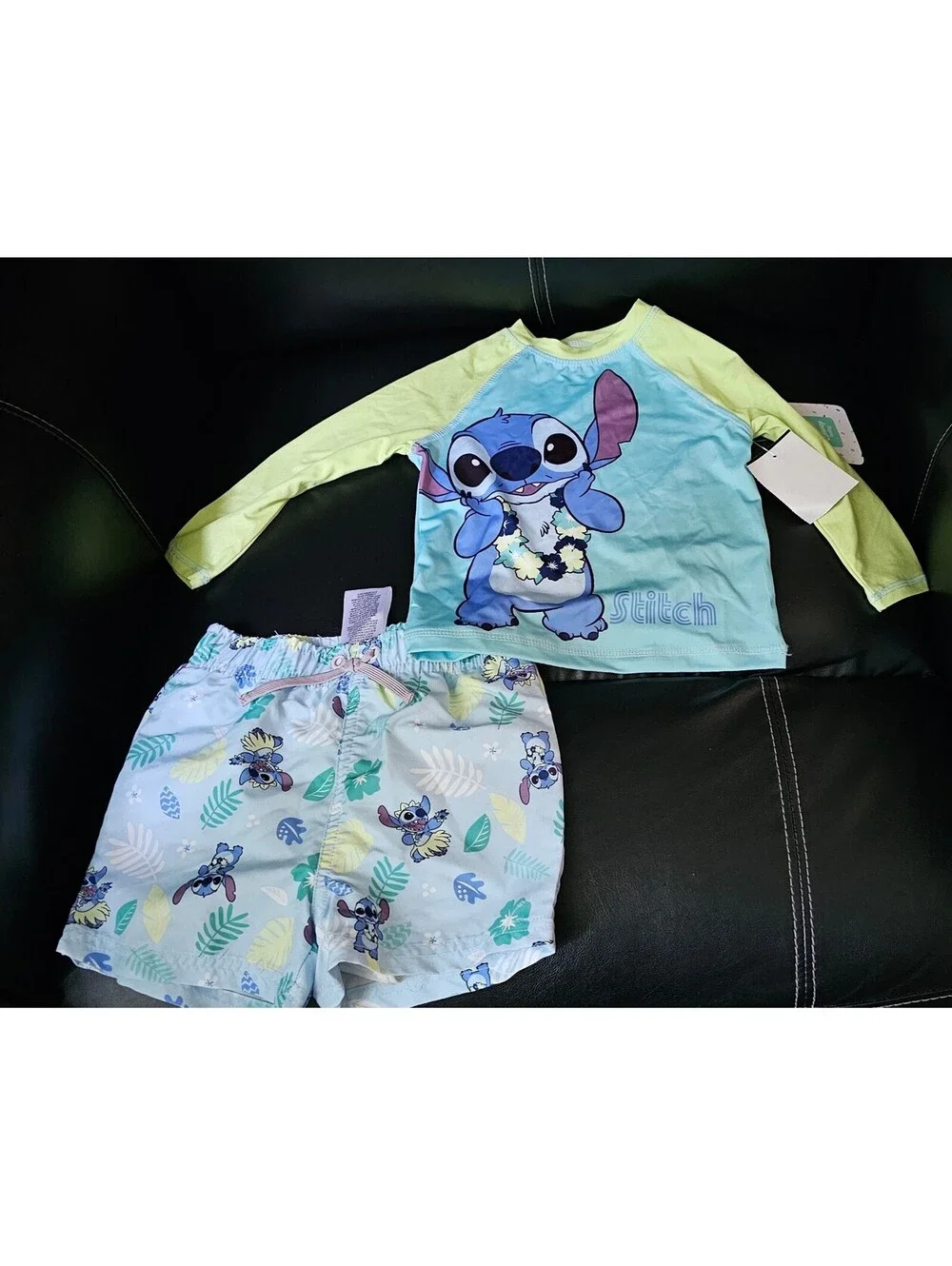 Toddler boys 18 month disney stitch swim suit new